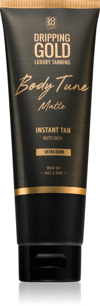 Dripping Gold Luxury Tanning Body Tune self-tanning cream for body and face with immediate effect