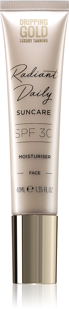 Dripping Gold Luxury Tanning Daily Moisturizer moisturizing face cream SPF 30