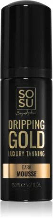 Dripping Gold Luxury Tanning Mousse Dark self-tanning foam for a more striking tan