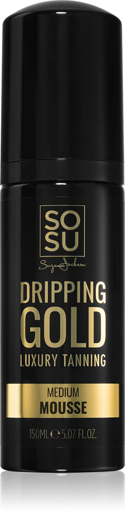 Dripping Gold Luxury Tanning Mousse Medium self-tanning foam