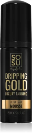 Dripping Gold Luxury Tanning Mousse Ultra Dark self-tanning foam for intensive tanning