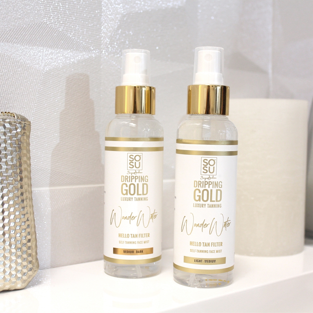 Dripping Gold Wonder Water Hello Tan Self-Tanning Facial Spray
