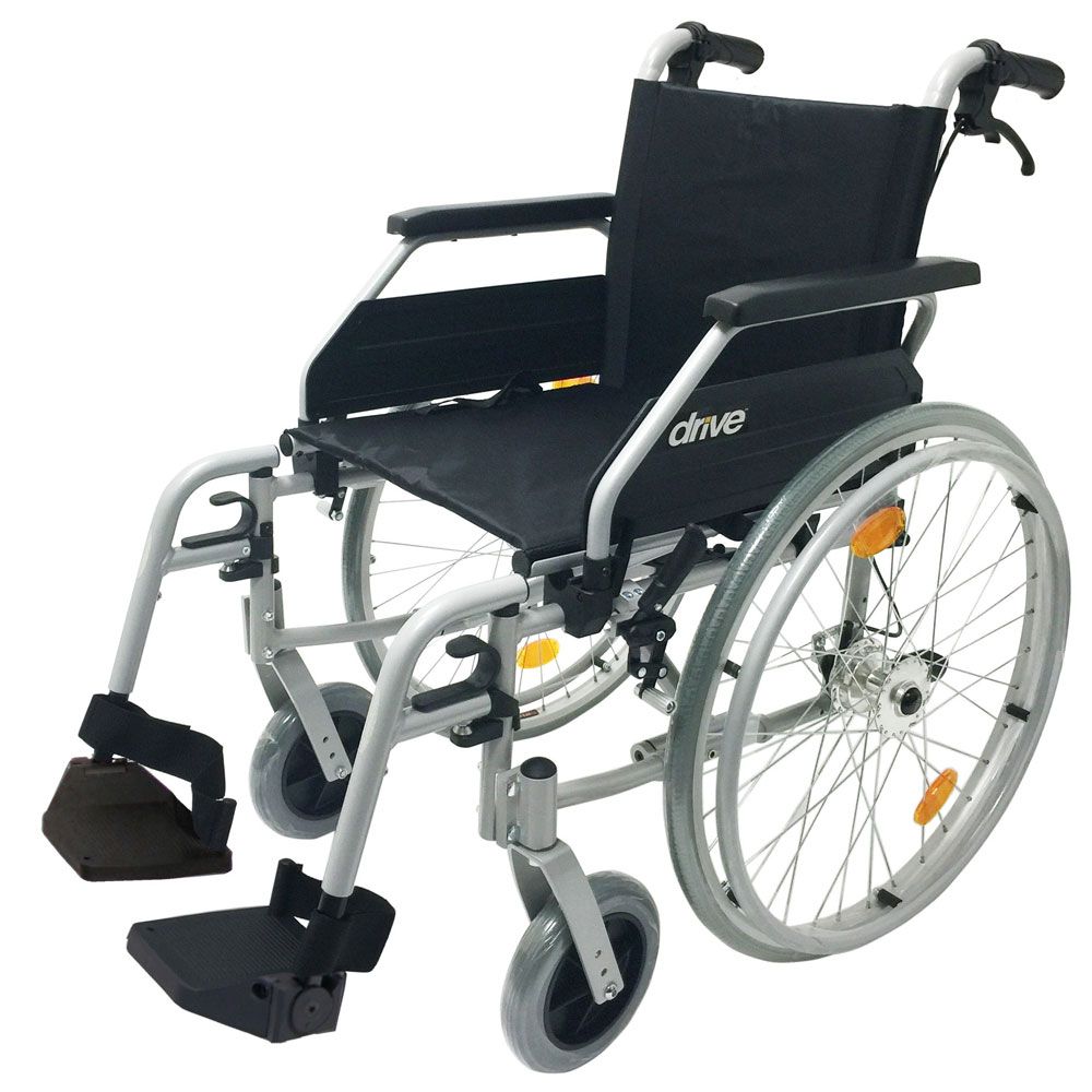 Drive Medical lightweight wheelchair Litec 2G without drum brake 1 St