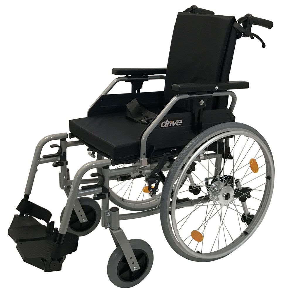 Drive Medical lightweight wheelchair Litec 2G Plus without drum brake 1 St