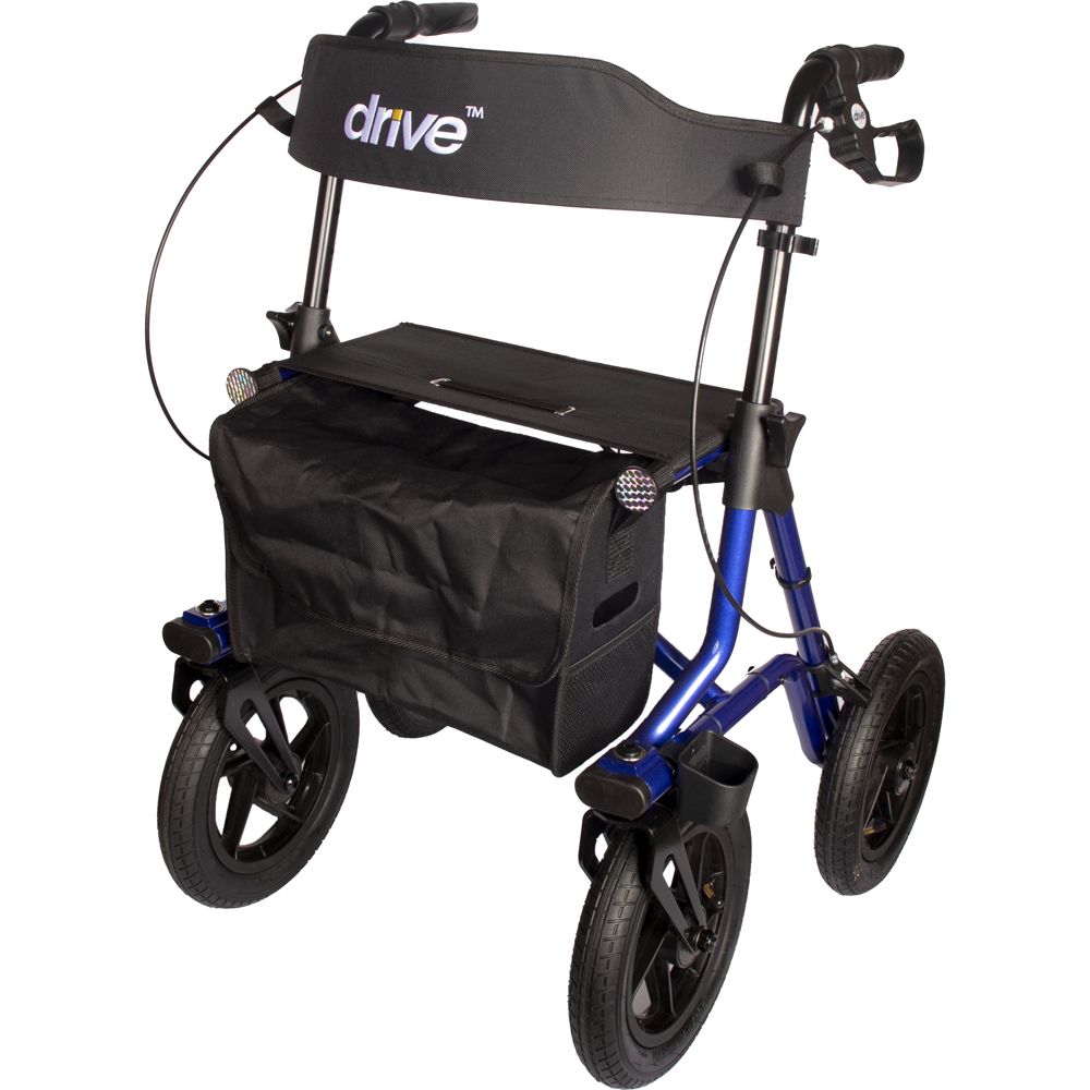 Drive Medical Torro Outdoor Rollator with PU tires, 1 St