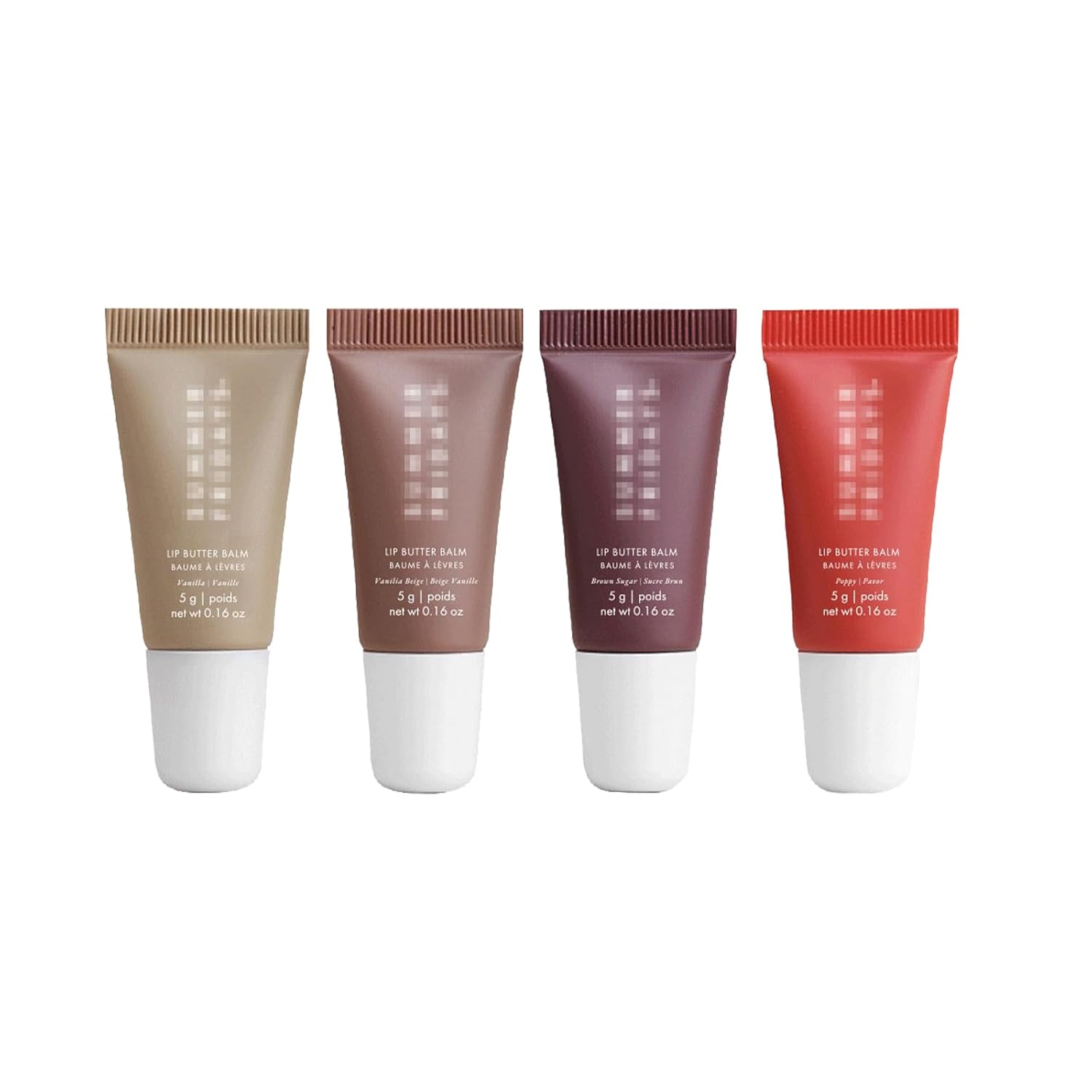 Thoquene Summer Mini Fridays Lip Butter Balm Set for Instant Moisture Pack of 4