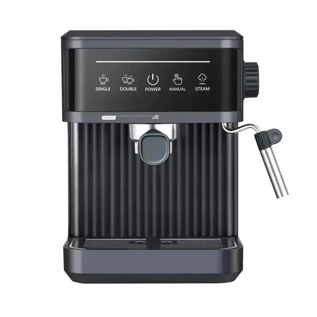 AjieQaQ Piston printing press with automatic foamer, 20 bar, black, 850 W