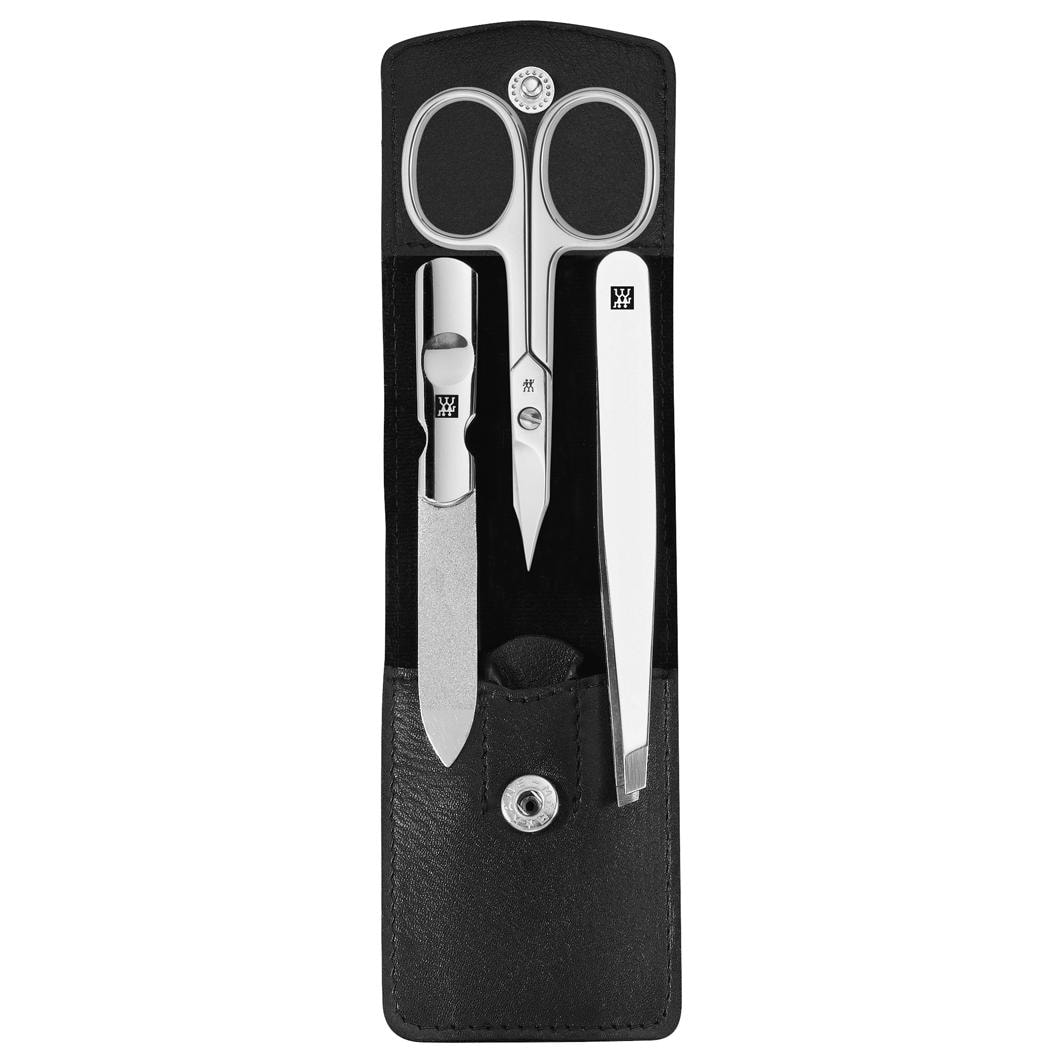 ZWILLING ® ZWILLING ® Druckknopf-Etui Rindleder 3 tlg.