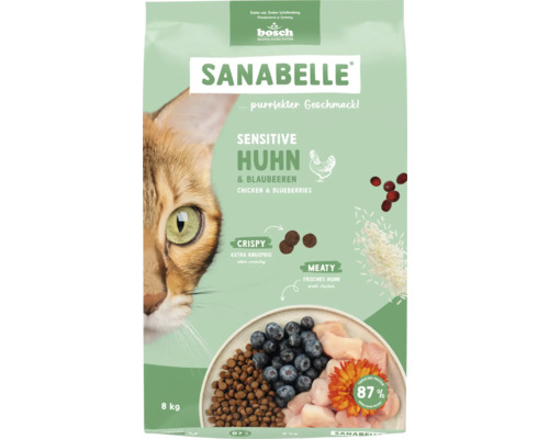 Dry cat food Sanabelle Sensitive Chicken 8 kg