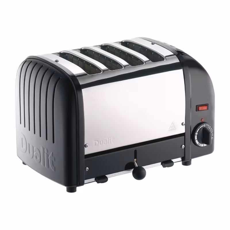 Dualit Toaster 40344 black 4 slots