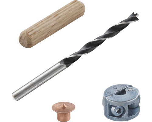 Wolfcraft dowel set Ø 6 mm 31 pieces