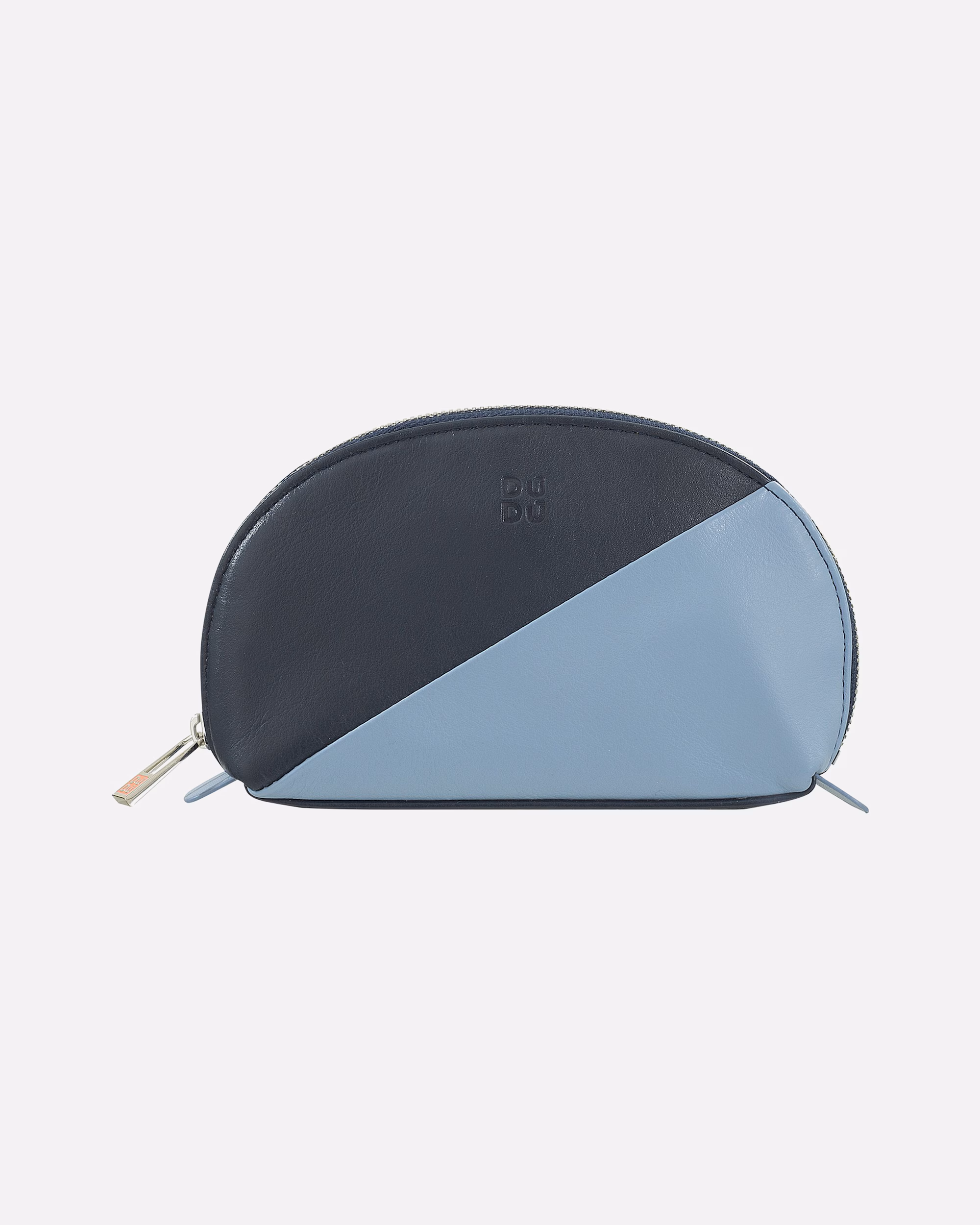 DuDu cosmetic bag Segovia cosmetic bag leather 16 cm navy