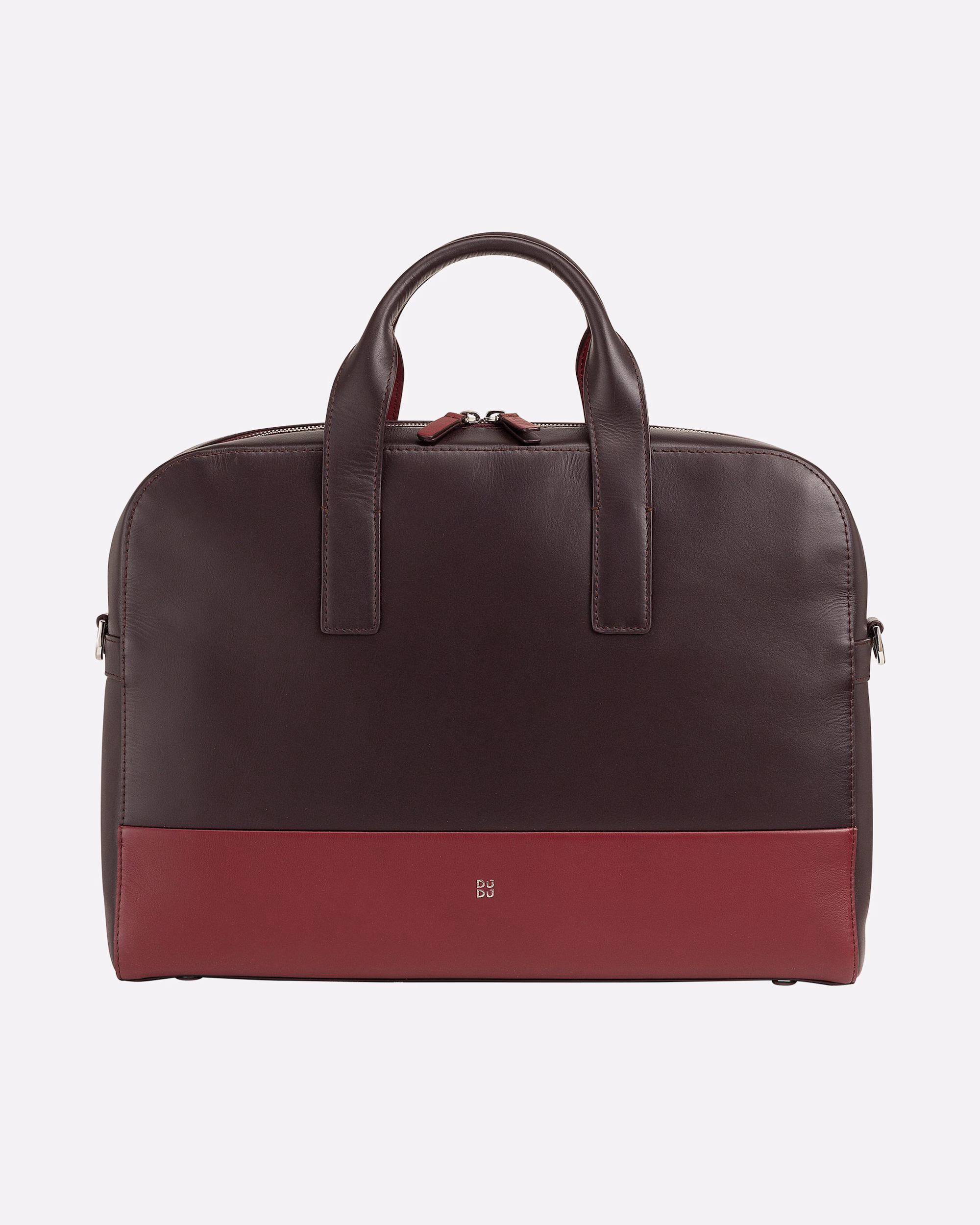 DuDu laptop bag Berlino briefcase leather 39 cm laptop compartment Berlino Aktentasche Leder 39 cm Laptopfach