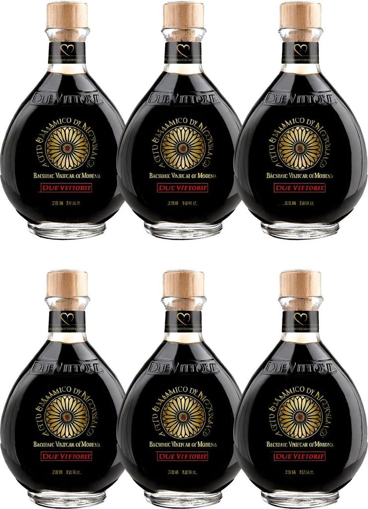 Due Vittorie - Oro Aceto Balsamico di Modena IGP 250ml Pack of 6 - 6x250ml