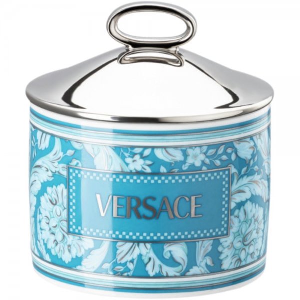 Barocco Teal scented candle by Versace