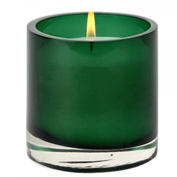 Scented candle Elina Glass Green (6.3cm) from Lambert