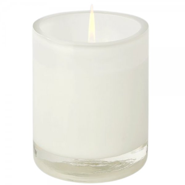 Scented candle Elina White (10cm) from Lambert