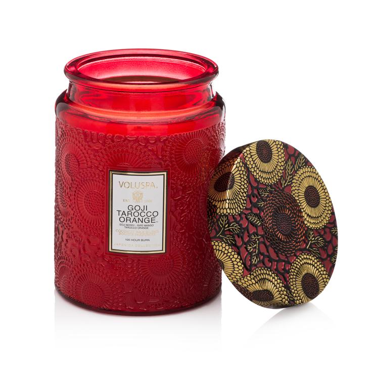 Voluspa Scented Candle In Glass Box 100 Hours