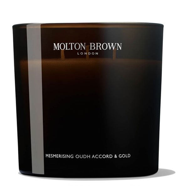 Scented candle Mesmerising Oudh Accord & Gold (600g) by Molton Brown