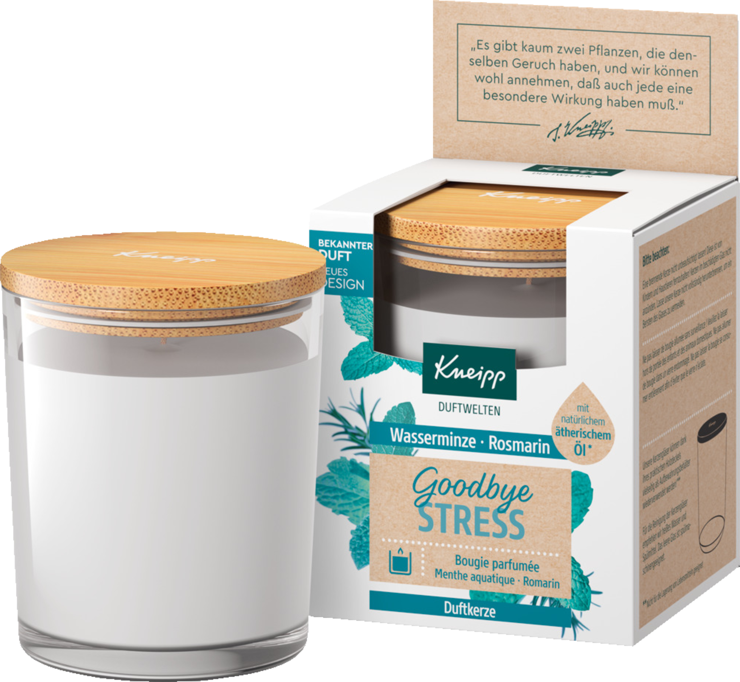 Kneipp Scented candle No. 6 Goodbye stress