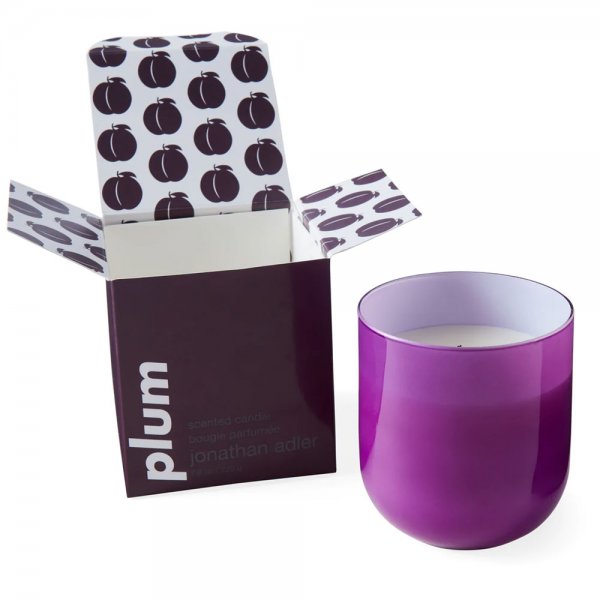 Scented candle Pop Candle Plum Purple (220g) by Jonathan Adler