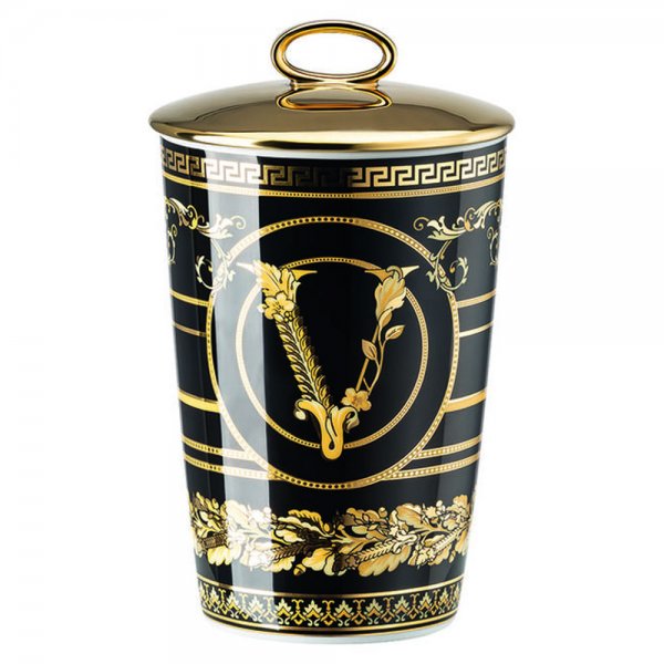 Scented candle Virtus Gala Black (600g) from Versace by Rosen