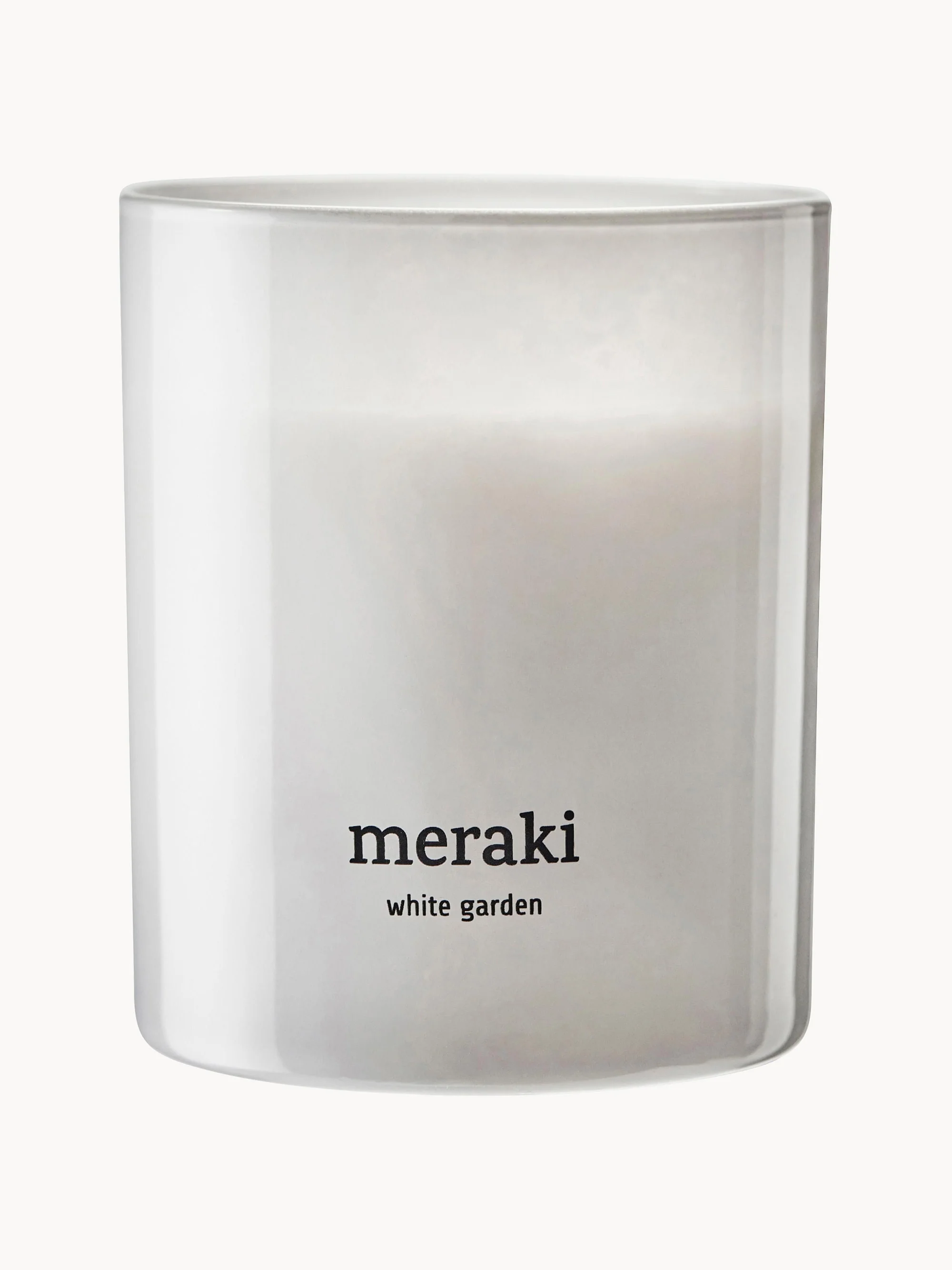 Meraki Scented candle White Garden (Cyclamen & Jasmine), Cyclamen & Jasmine