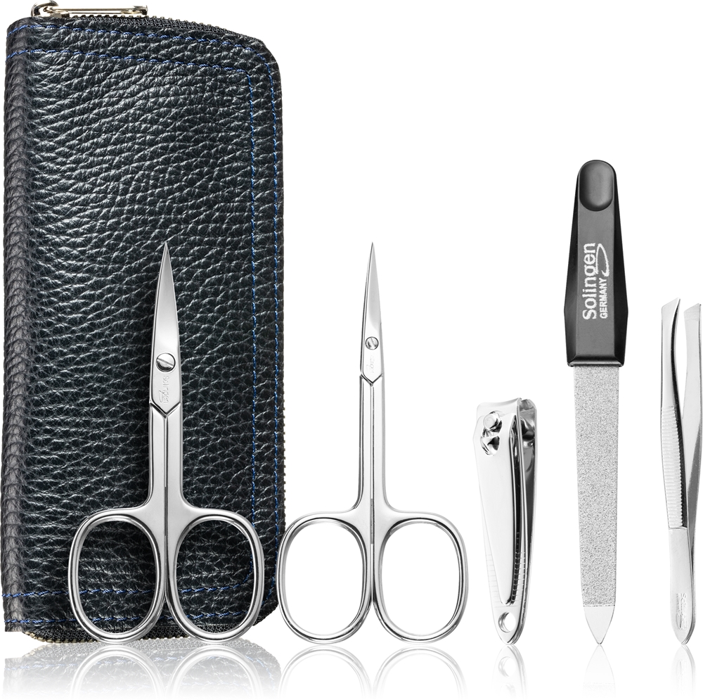 DuKaS Premium Line Solingen 1825 manicure set (leather case) for men