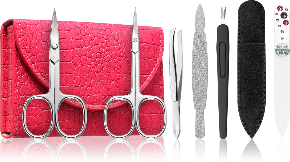 DuKaS Premium Line Solingen 214 manicure set pink (+ case)
