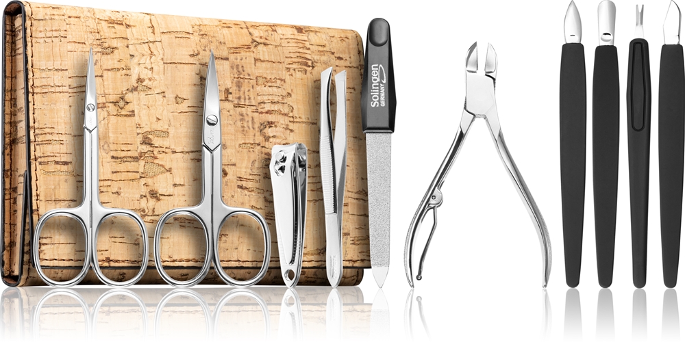 DuKaS Premium Line Solingen 252 manicure set cork (+ case)