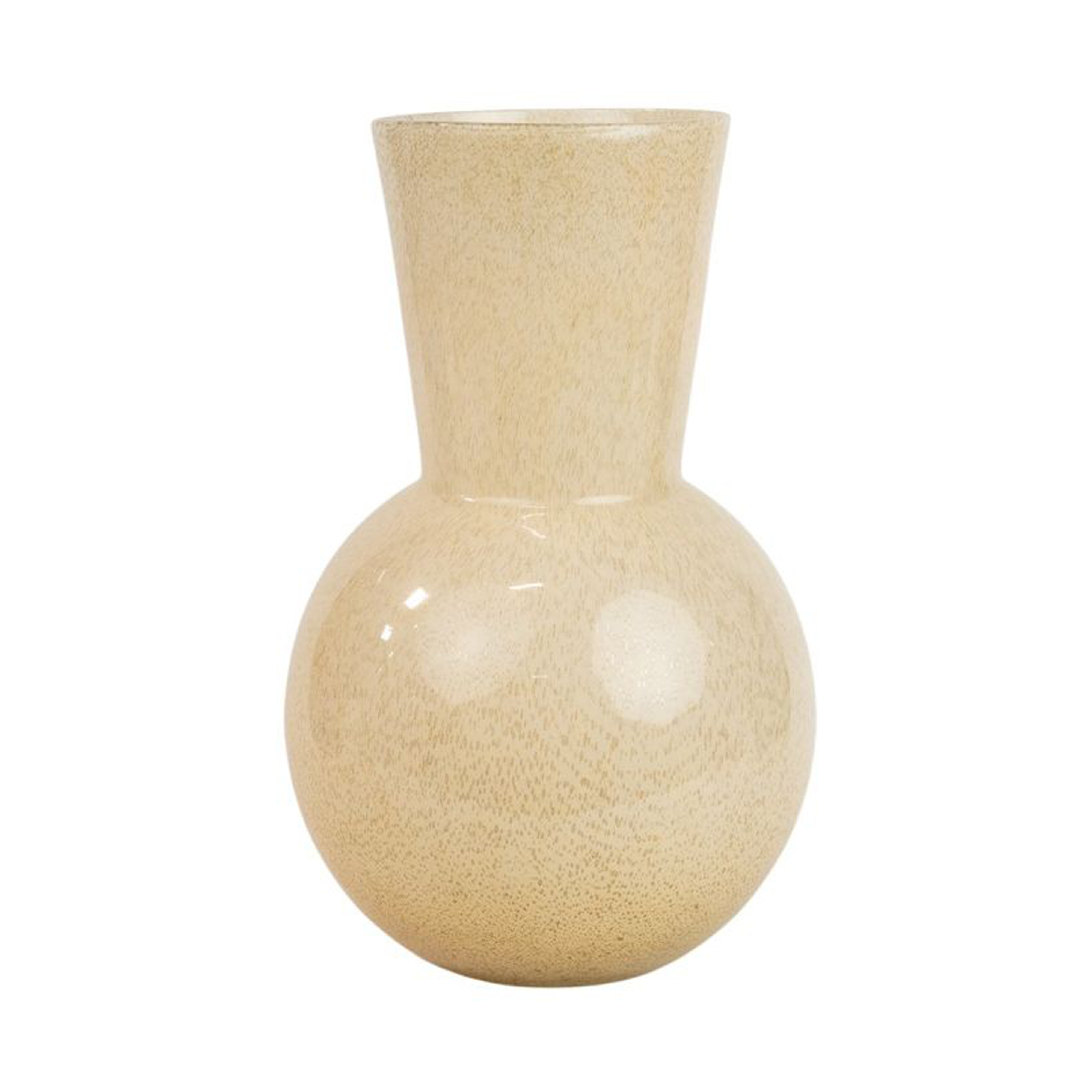 olsson--jensen Dune Vase 38cm, Beige Yellow