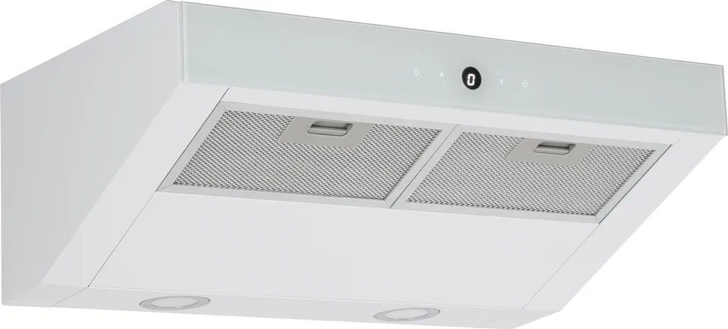 60 cm head-free under-cabinet extractor hood, white, Respekta