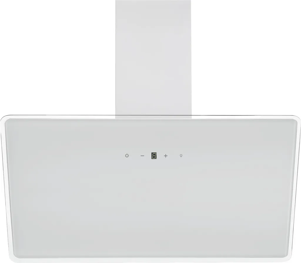 90 cm White Wall-Mounted Cooker Hood with LED Lights - Respekta