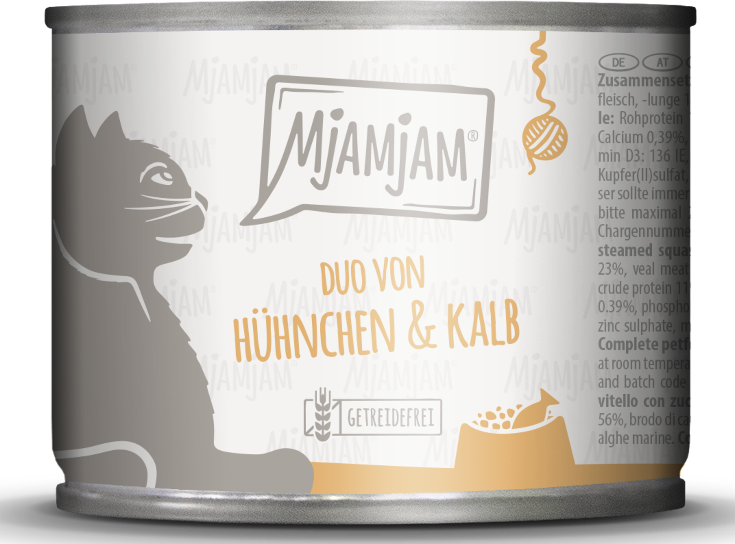 MjAMjAM Duo of tender chicken & veal with steamed pumpkin 200g