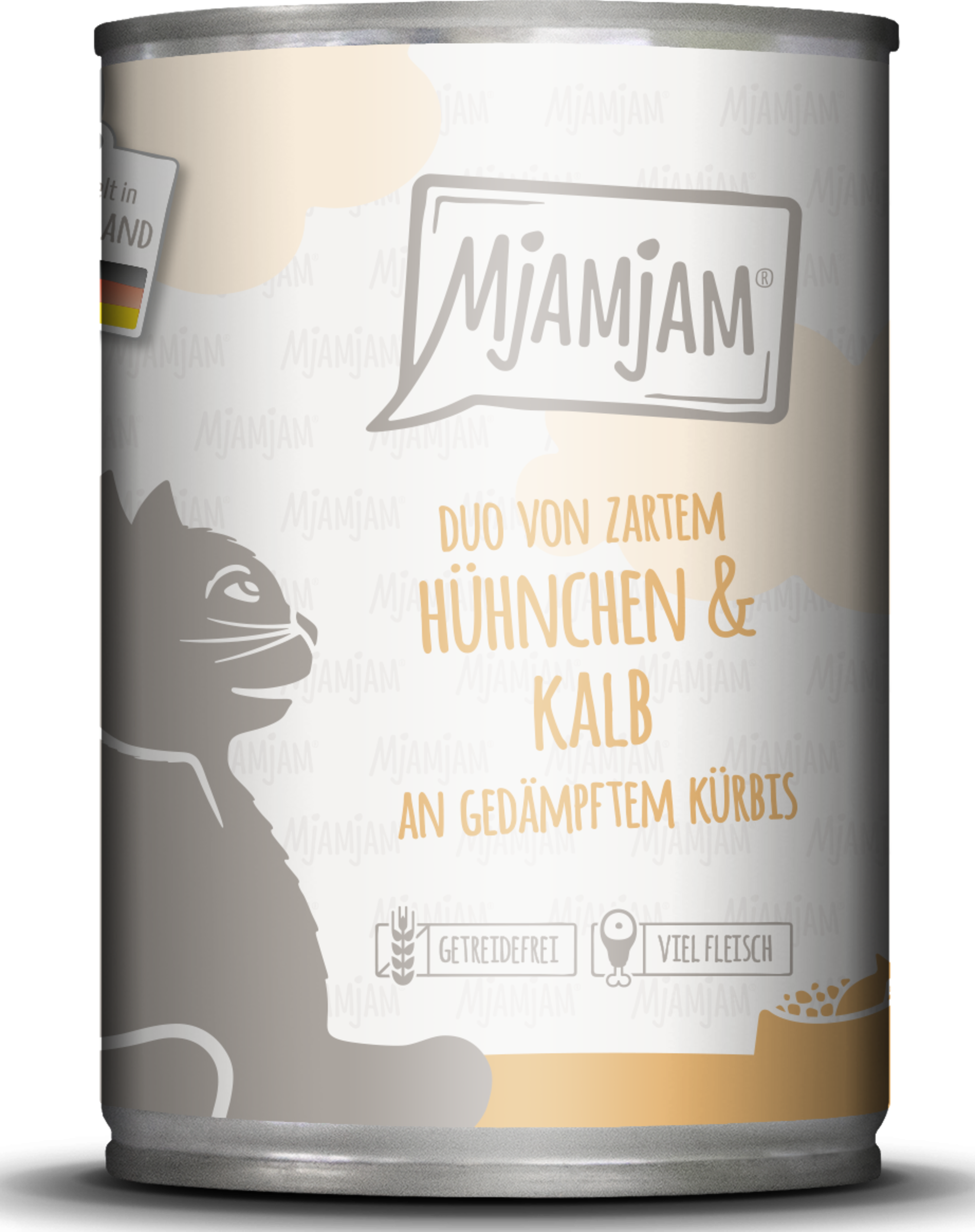 MjAMjAM Duo of tender chicken & veal with steamed pumpkin 400g