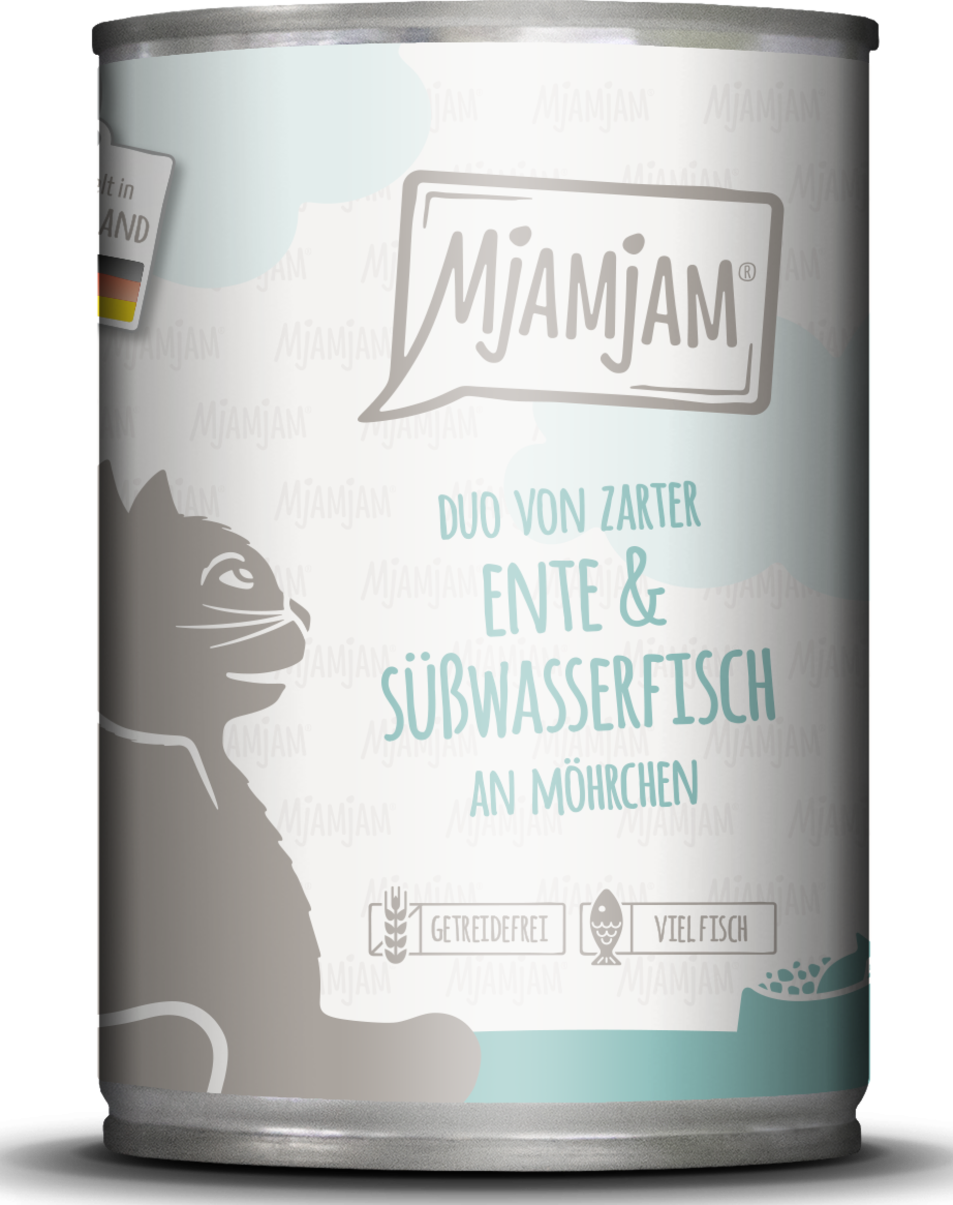 MjAMjAM Duo of tender duck & freshwater fish on carrots 400g