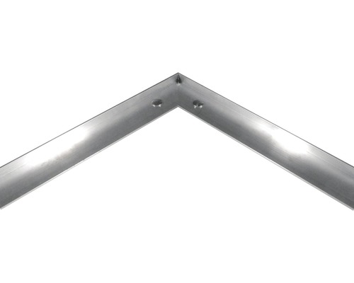 Dural angle frame Duraway 60x80 cm aluminum silver