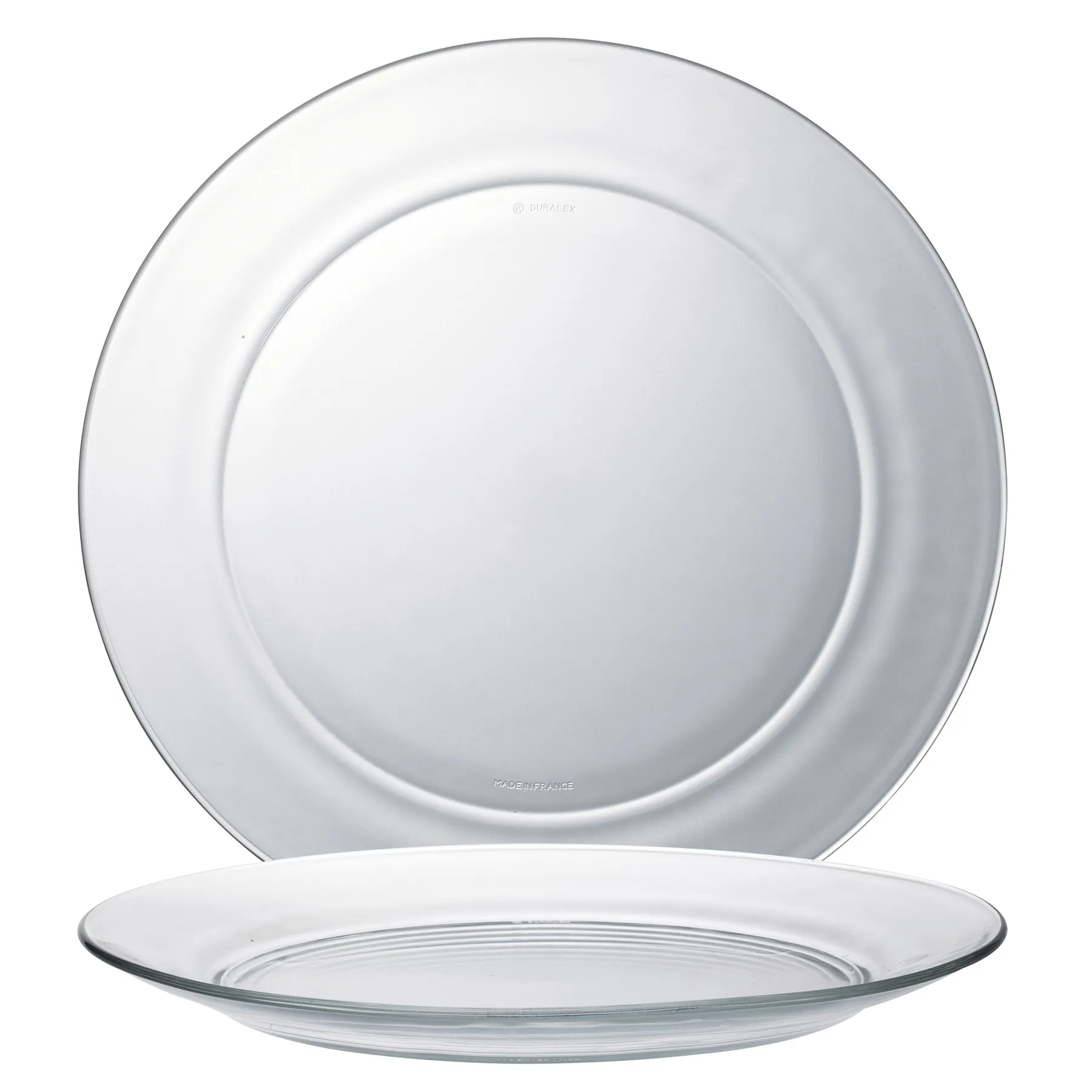 Duralex, Lys - flat plate, 28 cm, 24 sets
