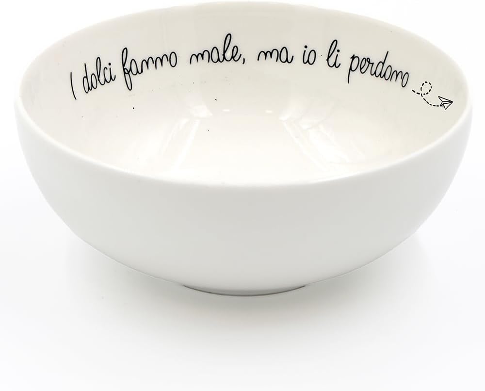 La Porcellana Bianca Gli Honesti Cereal Bowl Diameter 14 cm