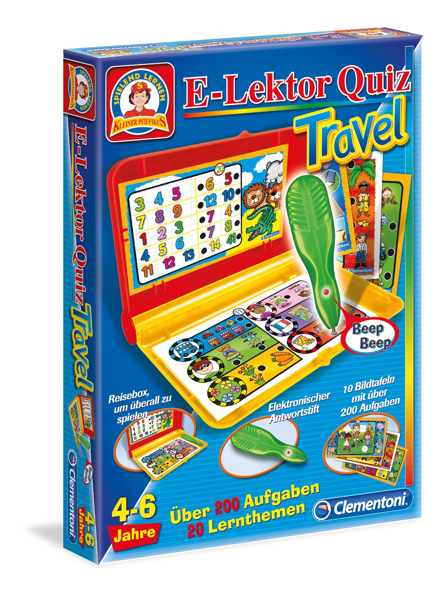 Clementoni E Lektor Quiz Travel