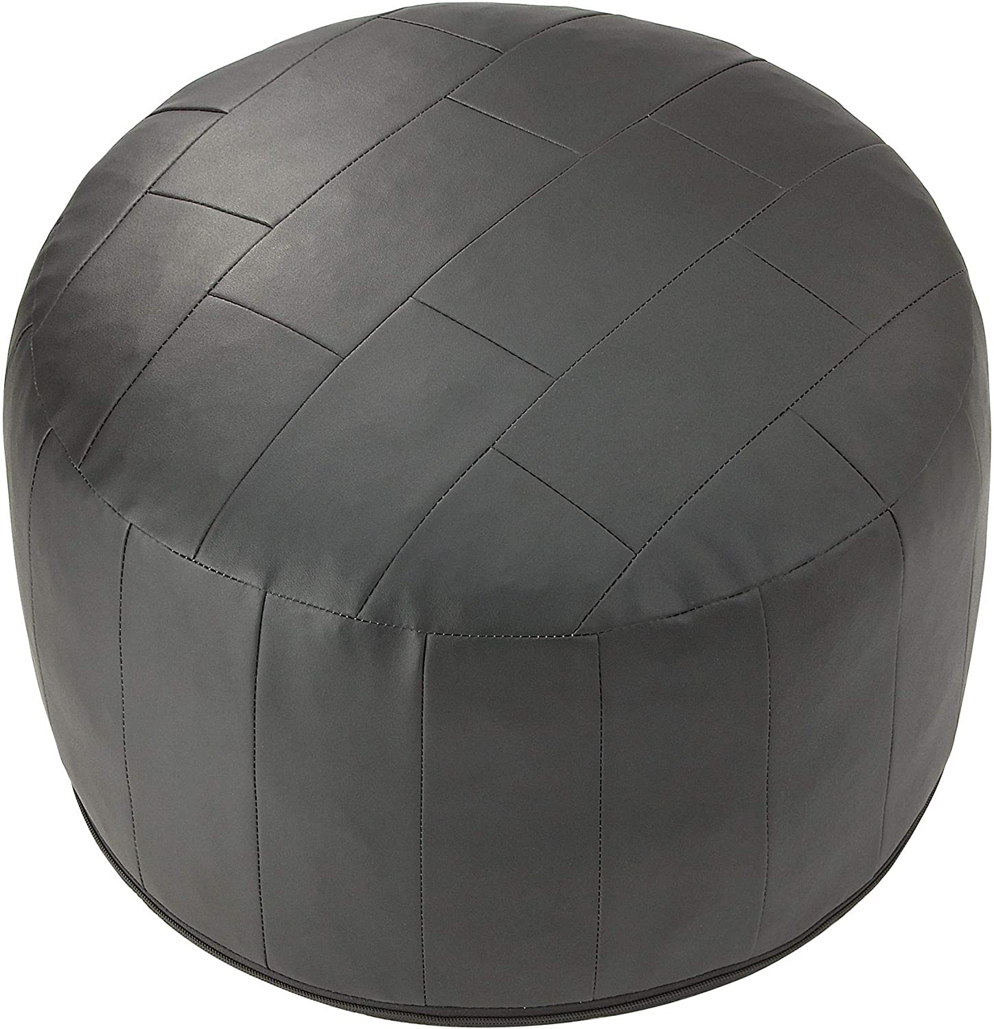 KC-Handel Stool Size: 34 Cm H X 50 Cm Diameter, Color: Black