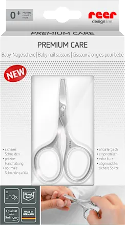 Premium Care Baby Nail Scissors, 1 pc