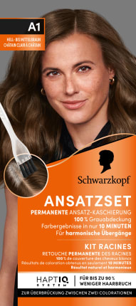 Schwarzkopf Approach set A1 light to medium brown, 1 piece