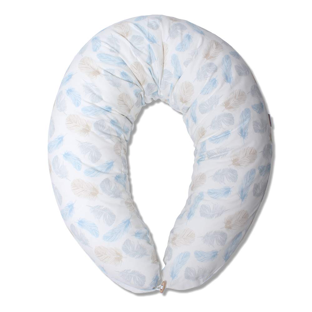 Hobea-Germany Large Nursing Pillow, XXL Maternity Pillow, Side Sleeper Pillow