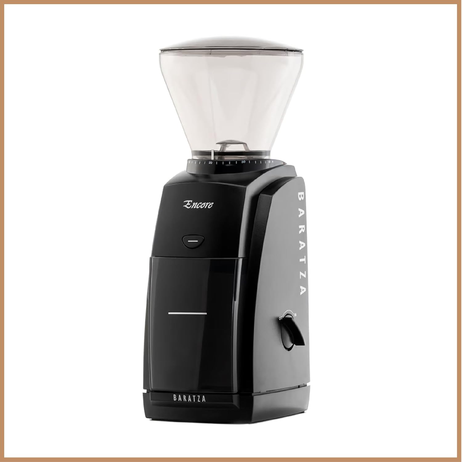 Baratza - Encore 230V Coffee Grinder - Electric Coffee Grinder with Cone Grinder - Spice Mill, 40 Grinding Levels, Barista Accessories - Black