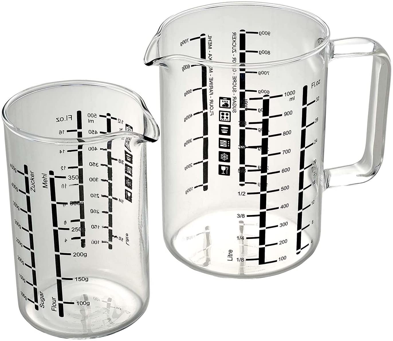 Bohemia E517842 Messbecher-Set 2-tlg.