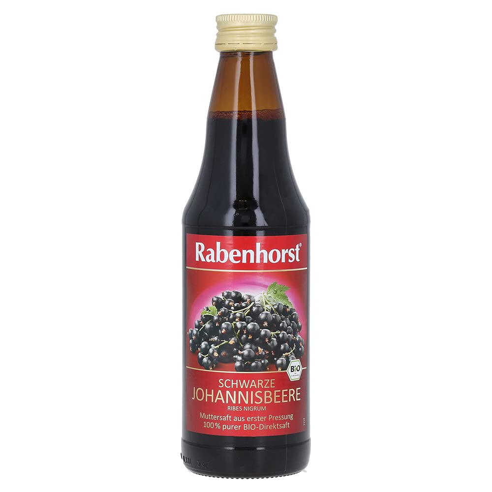 Haus Rabenhorst O. Lauffs GmbH & Co. KG Rabenhorst Schwarzer Johannisbeersaft, Bio, 330 ml
