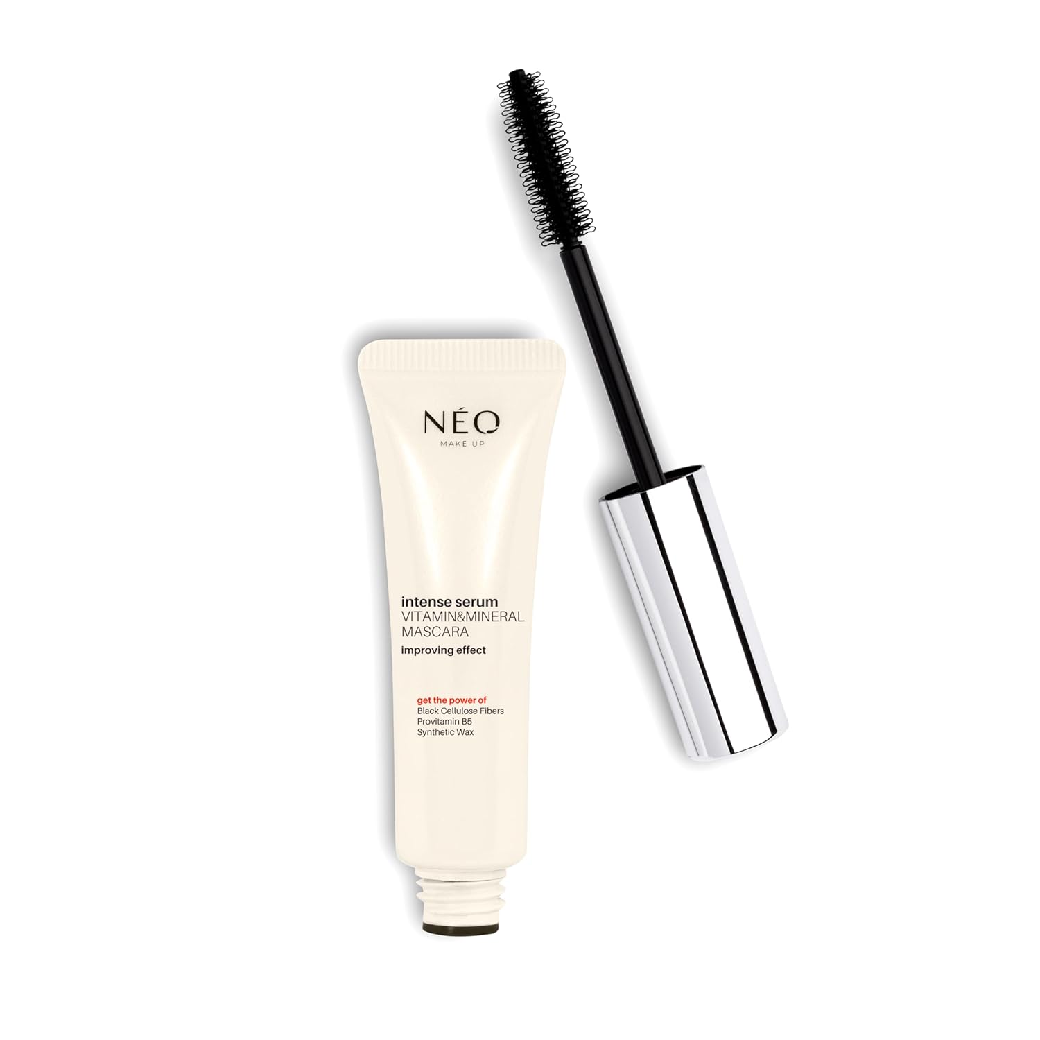 NEO MAKE UP VITAMIN & MINERAL MASCARA 9 ml - Black - Conditioning Mascara - Eyelashes - Mascara - Lashes - Beauty - Makeup - Cosmetics - Eyelashes - Eye Makeup - Eyelash Care - Cosmetic