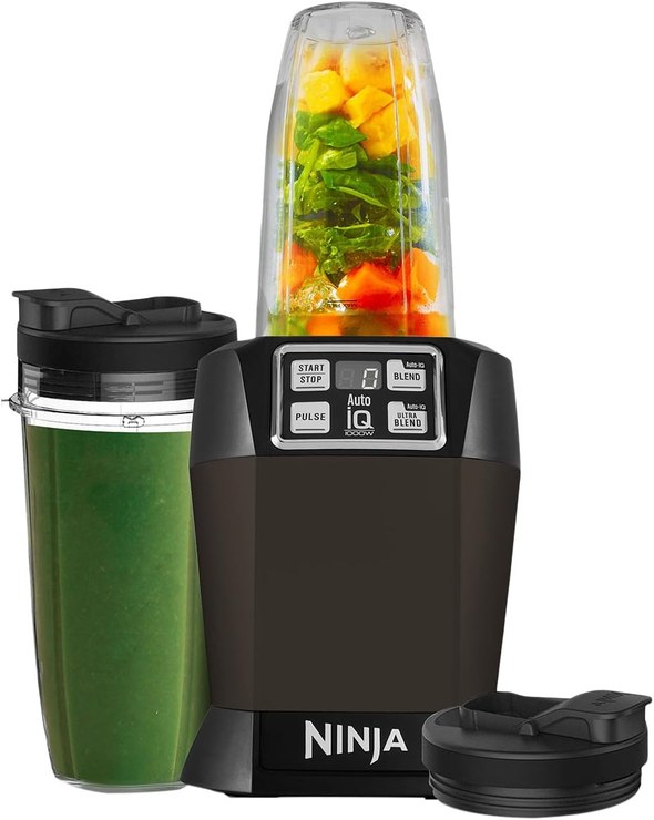 Ninja Portable Blender, Personal Mini Blender for Smoothies and Shakes, USB Rechargeable Blender for Home, Kitchen, Office, Travel, Gym, Picnic