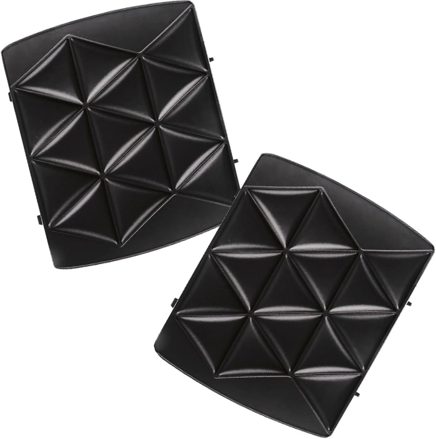 Syntrox Germany Removable Plates for Multimaker ZN-2000W, Non-Stick Coating, Many Uses, Stainless Steel, Replacement Plates, Spare Parts, Multimaker (Dough Bags)